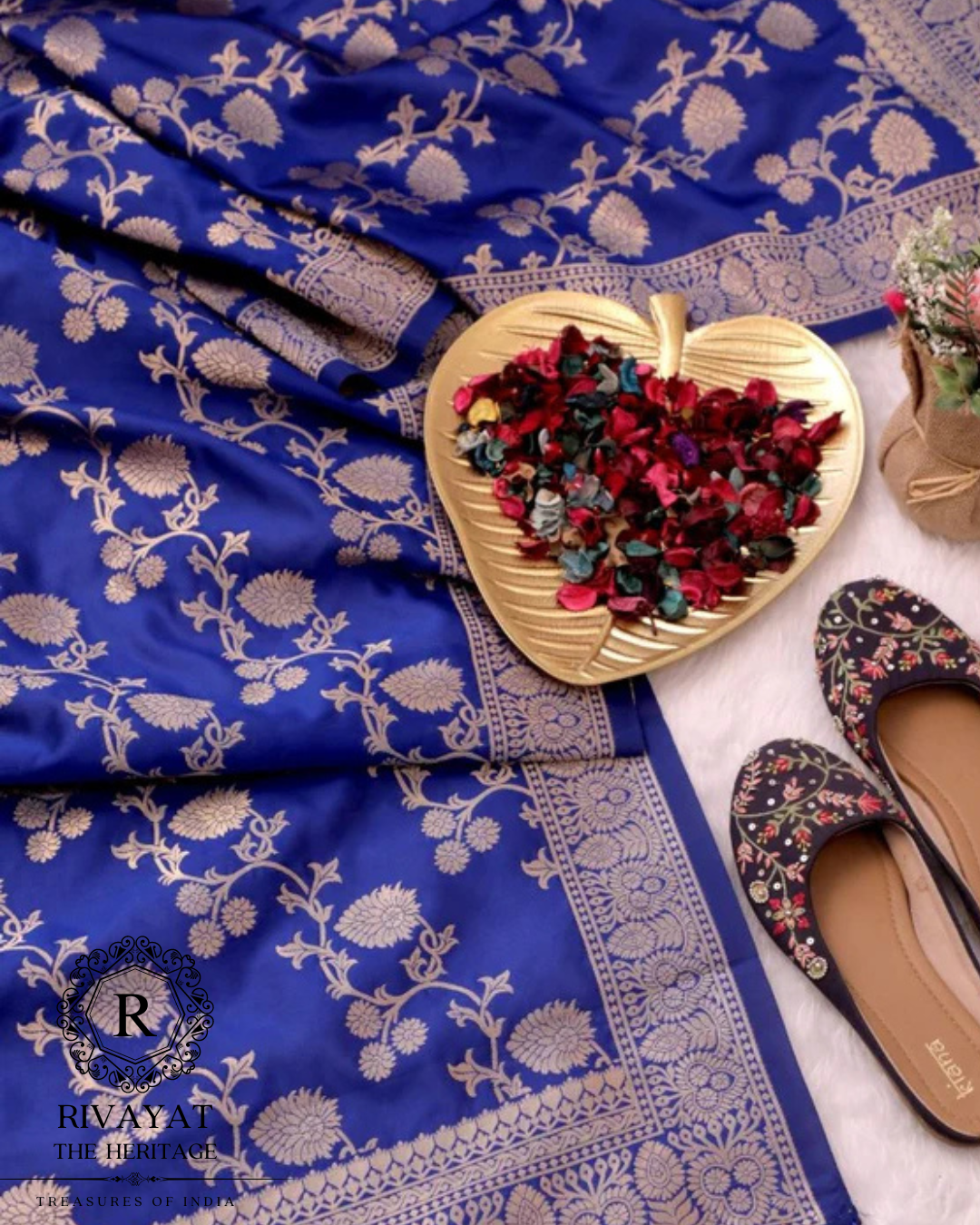 Navdurga Banarasi Silk Dupatta