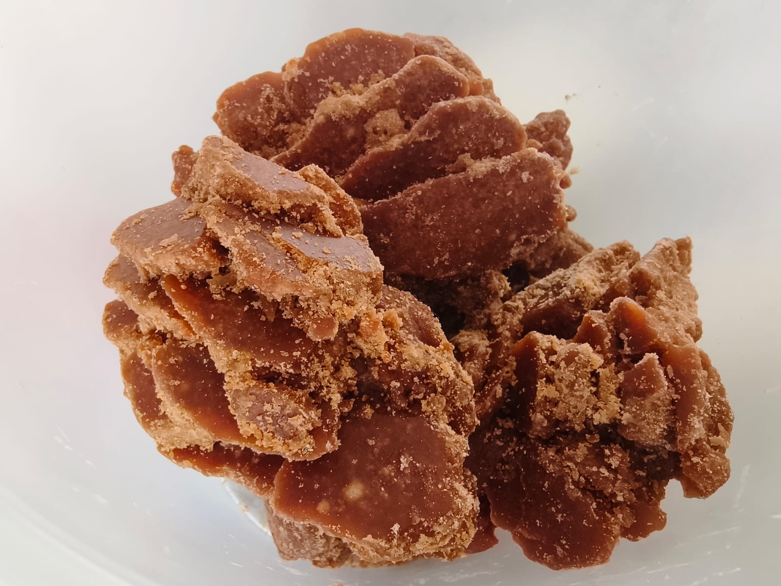 Pure desi gud blocks - authentic sugarcane jaggery from Rivayat The Heritage