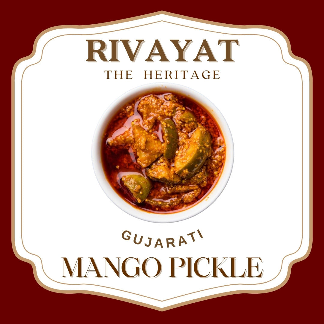Gujarati Mango Pickle – Nani-Dadi’s Spicy & Tangy Recipe