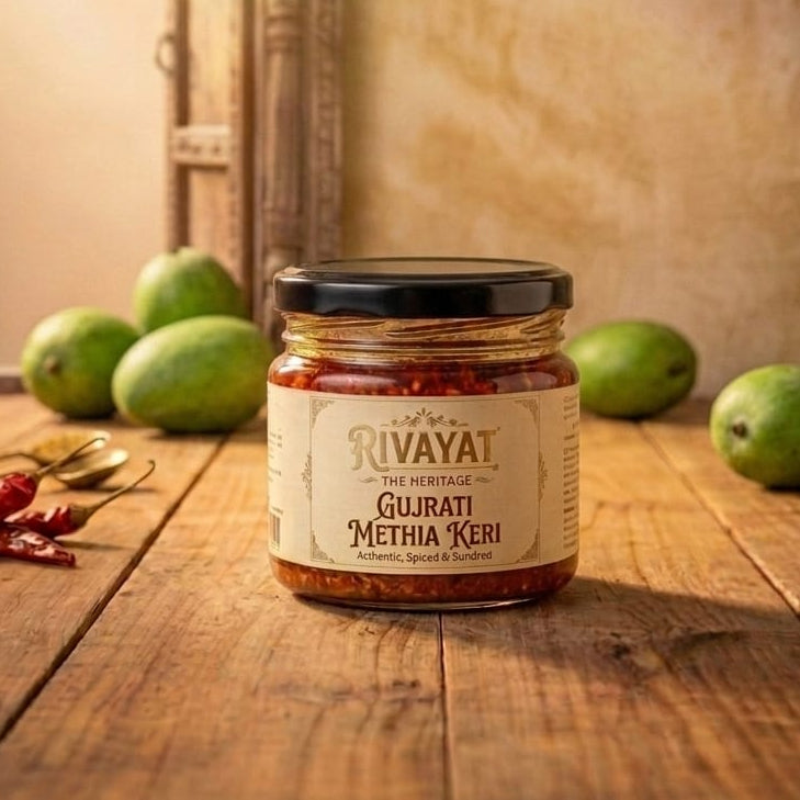 Gujarati Mango Pickle – Nani-Dadi’s Spicy & Tangy Recipe